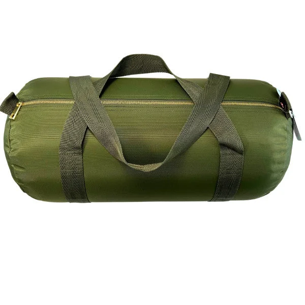 MINT Olive Nylon Medium Duffle Limited-Stock Bag Clearance – Hurry