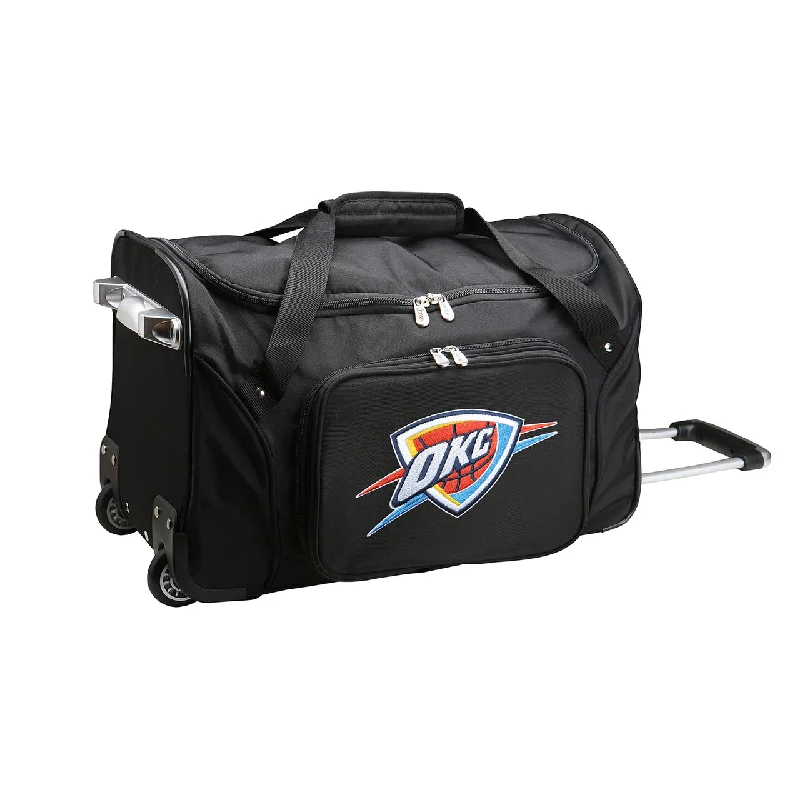Oklahoma City Thunder Luggage | Oklahoma City Thunder Wheeled Carry On Luggage Stylish And Durable Handbags At Great Value