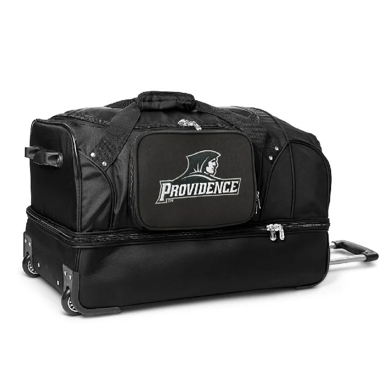 Providence Friars 27" Black Rolling Drop Bottom Duffel Your Perfect Bag At The Perfect Price
