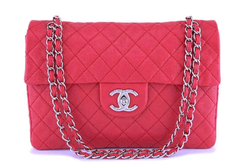 Rare Chanel Fuchsia Pink Soft Caviar Maxi Classic Flap Bag SHW Must-Have Bags, Big Discounts Rare Chanel Fuchsia Pink Soft Caviar Maxi Classic Flap Bag SHW Must-Have Bags, Big Discounts