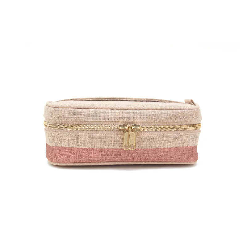 Rose Gold Colour Block Petite Beauty Poche Sleek And Stylish Handbags At Lower Prices Rose Gold Colour Block Petite Beauty Poche Sleek And Stylish Handbags At Lower Prices