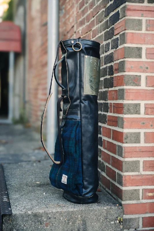Steurer & Co X Bluegrass Fairway Golf Bag in Horween Leather / Harris Tweed Everyday Bags, Budget-Friendly