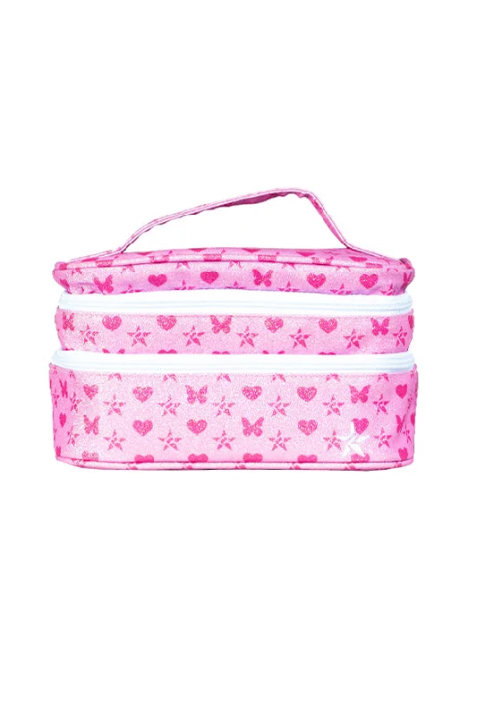 Sweet Dreams Rebel Glam & Go Travel Case with White Zipper Iconic Handbags At Unbeatable Prices Sweet Dreams Rebel Glam & Go Travel Case with White Zipper Iconic Handbags At Unbeatable Prices