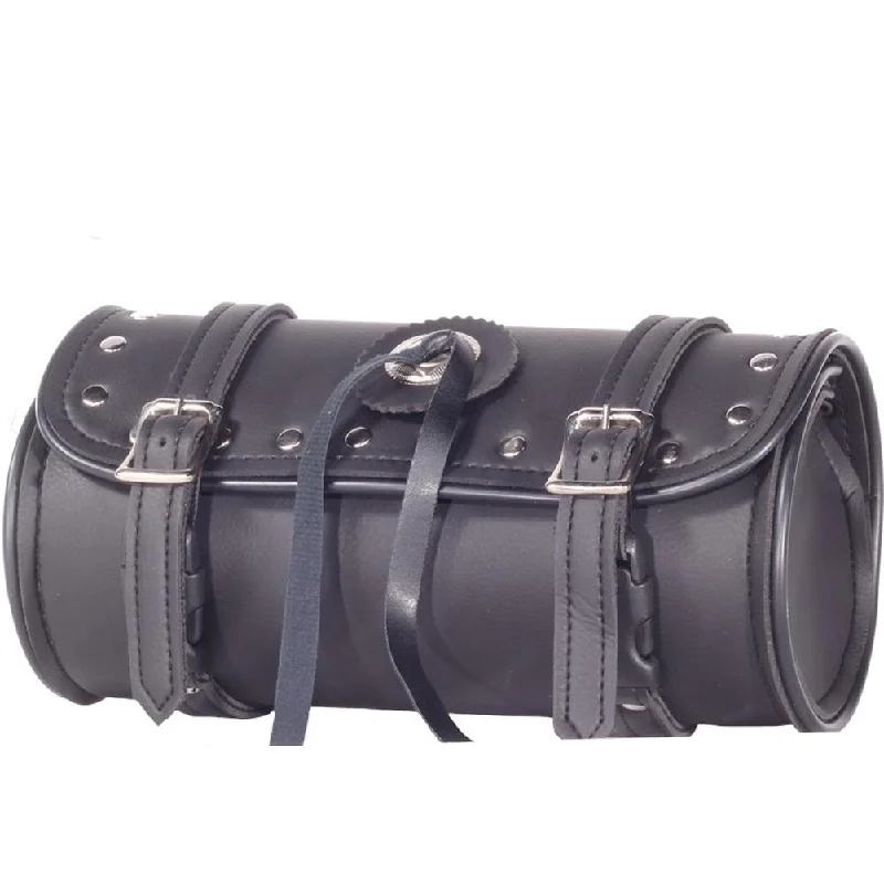 PVC MC Tool Bag With Studs Black 12-Inch Iconic Fashion Bags At Unbeatable Savings