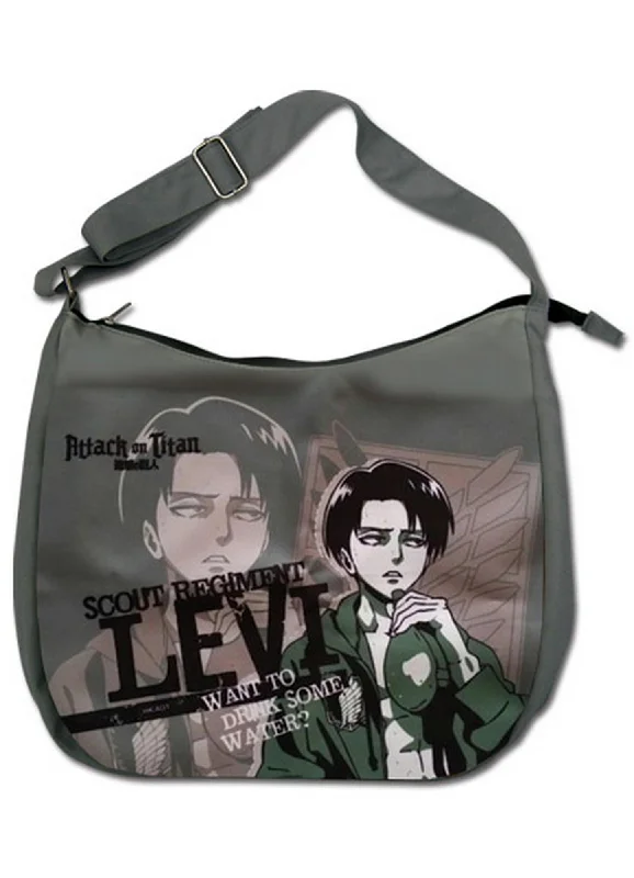 Attack on Titan - Levi Ackerman Drinking Messenger Bag Stylish Totes With Special Discounts