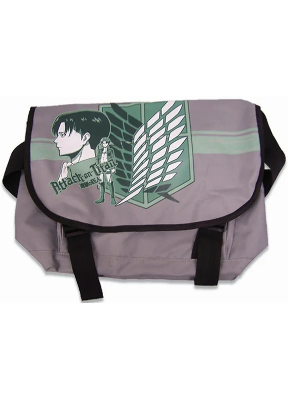 Attack on Titan - Levi Ackerman Green Messenger Bag Chic Handbags At Special Promotional Prices Attack on Titan - Levi Ackerman Green Messenger Bag Chic Handbags At Special Promotional Prices