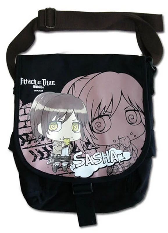 Attack on Titan - Sasha Blouse SD Messenger Bag Premium Handbags At Unbeatable Markdowns Attack on Titan - Sasha Blouse SD Messenger Bag Premium Handbags At Unbeatable Markdowns
