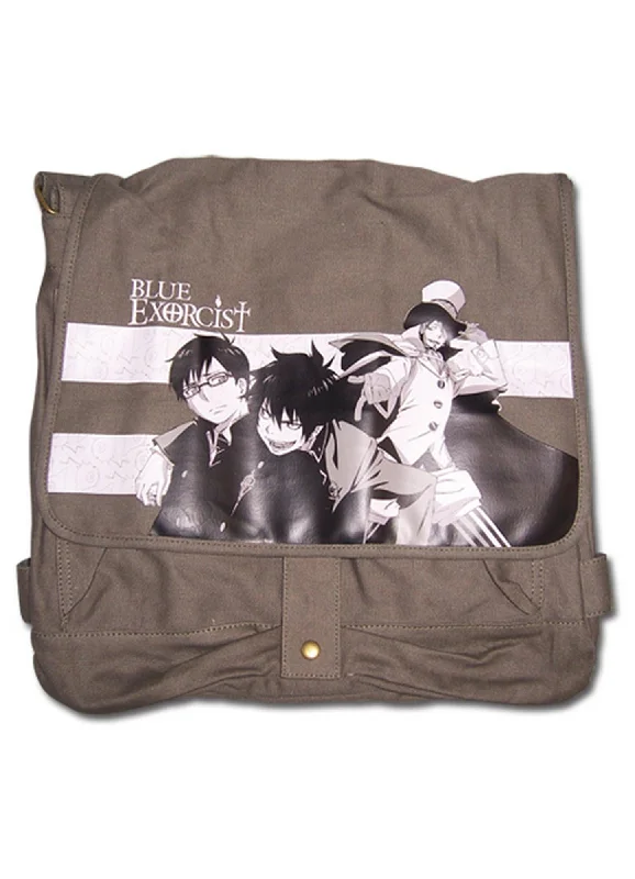 Blue Exorcist - Rin Okumura, Yukio Okumura, & Mephisto Pheles Messenger Bag Your Perfect Bag At The Perfect Price Blue Exorcist - Rin Okumura, Yukio Okumura, & Mephisto Pheles Messenger Bag Your Perfect Bag At The Perfect Price