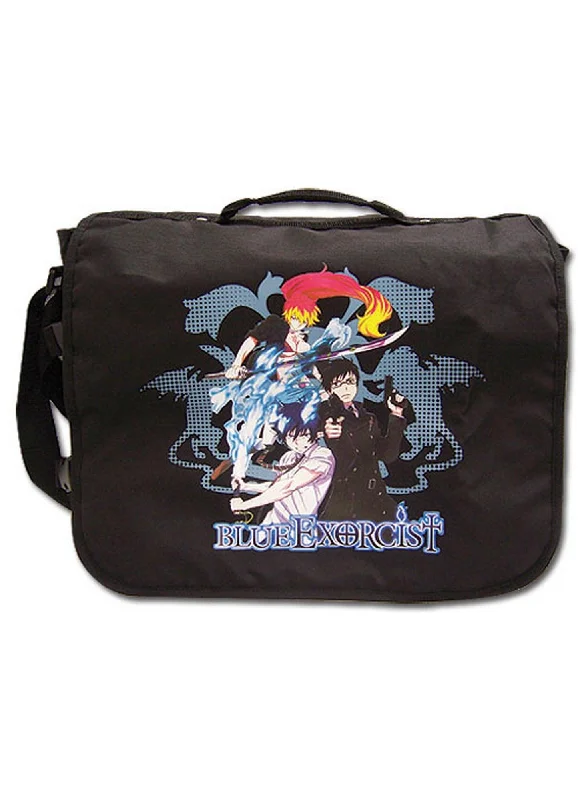 Blue Exorcist - Rin Okumura, Yukio Okumura, & Shura Kirigakure Messenger Bag Fashionable Handbags At Must-Have Prices Blue Exorcist - Rin Okumura, Yukio Okumura, & Shura Kirigakure Messenger Bag Fashionable Handbags At Must-Have Prices