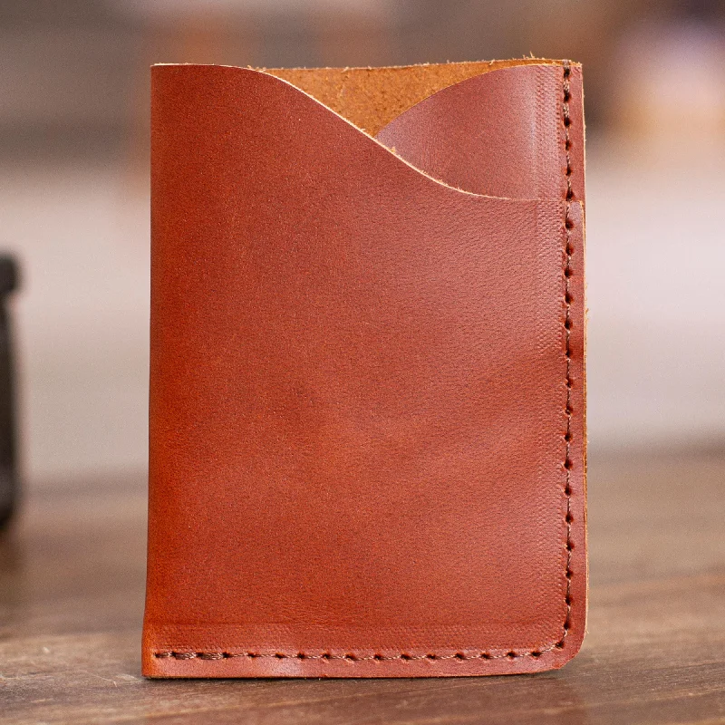 Brown Leather Card Wallet with Two Compartments - Brown Fortune Unmissable Deals On Trendy Handbags Brown Leather Card Wallet with Two Compartments - Brown Fortune Unmissable Deals On Trendy Handbags