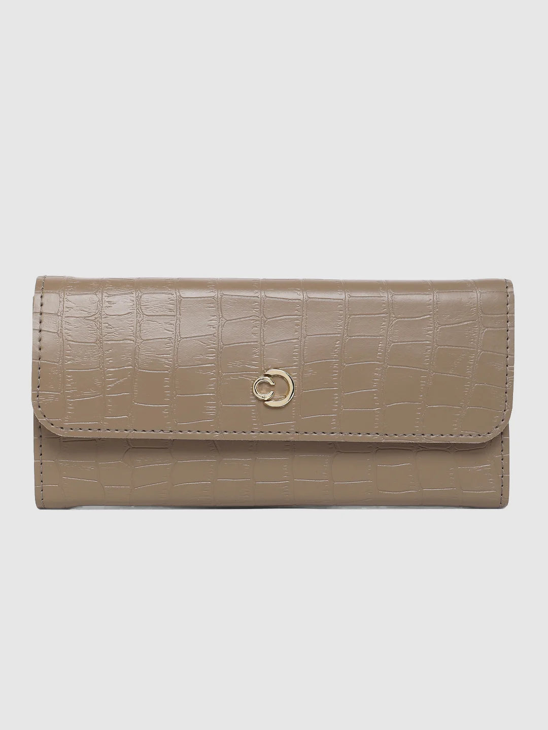 Caprese Paula Wallet Medium Taupe Shoulder Bags, Best Deals Today