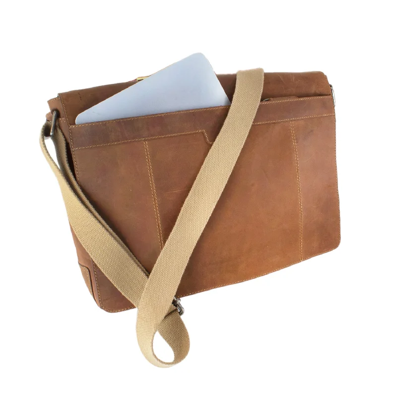 Chap Leather Messenger Bag Sleek Bags, Perfect Prices