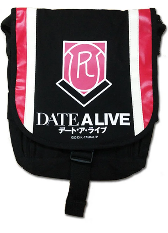 Date A Live - School Logo Messenger Bag Shoulder Bags, Crossbody Bags, And More On Sale Date A Live - School Logo Messenger Bag Shoulder Bags, Crossbody Bags, And More On Sale