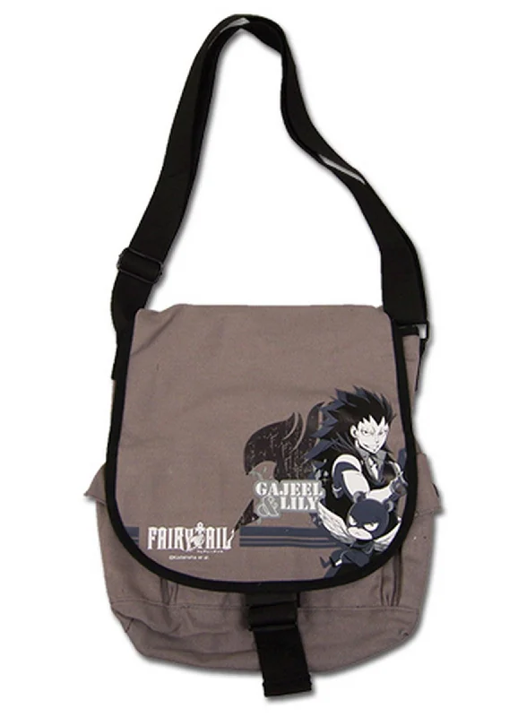 Fairy Tail S4 - Gajeel Redfox & Panther Lily Messenger Bag Sleek And Stylish Handbags At Lower Prices Fairy Tail S4 - Gajeel Redfox & Panther Lily Messenger Bag Sleek And Stylish Handbags At Lower Prices