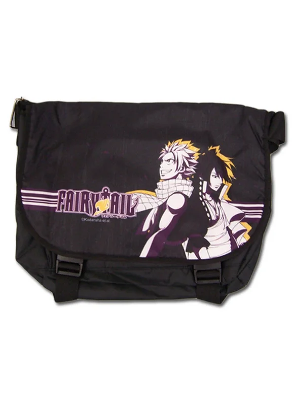 Fairy Tail S4 - Natsu Dragneel & Zeref Messenger Bag Fashion Bags, Limited Offer