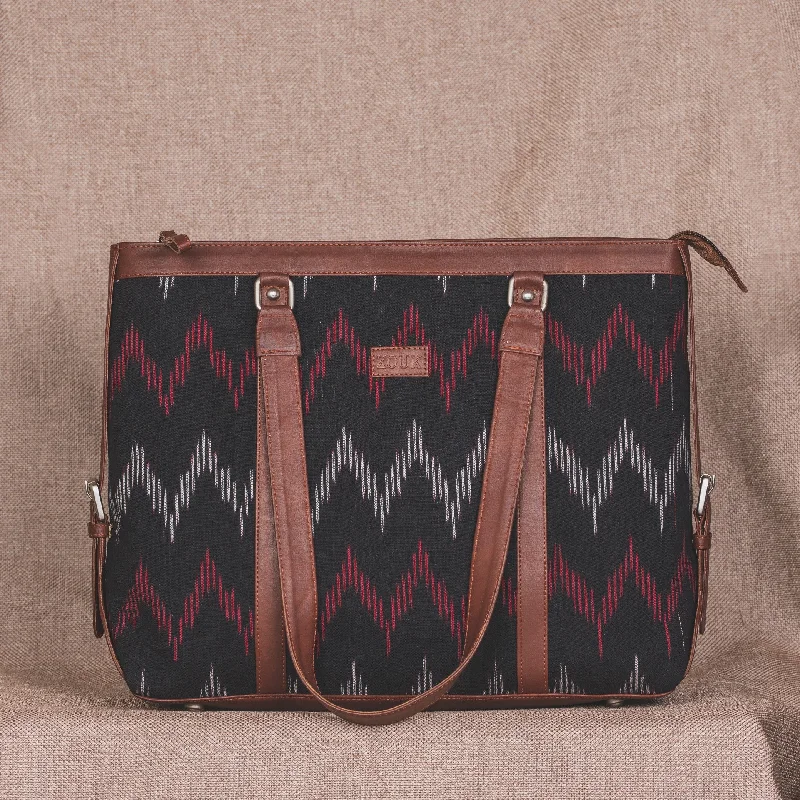 Ikat Black SeaOptics Women's Office Bag Upgrade Your Look With Our Bag Sale