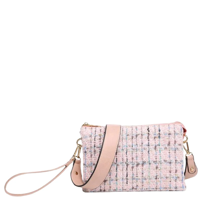 Izzy Tweed Crossbody w/ Guitar Strap Premium Bags At Special Prices
