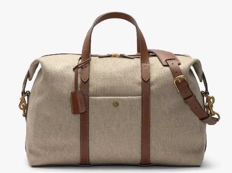 M/S Avail – Grand Herringbone/Cuoio Chic Handbags At Special Promotional Prices
