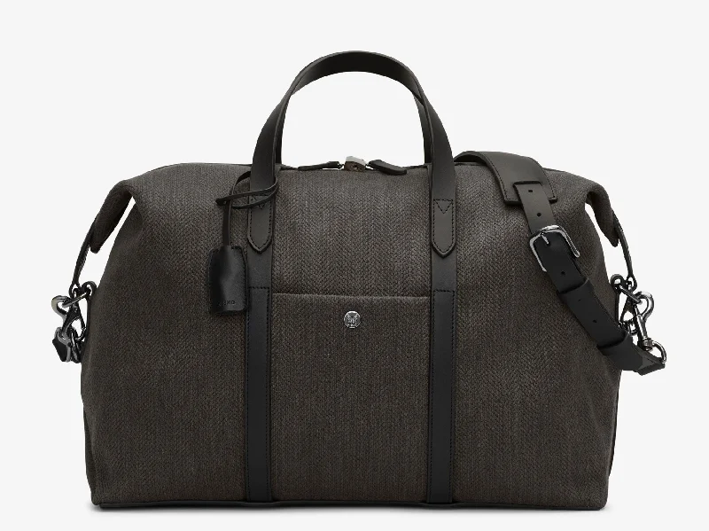 M/S Avail – Slate Herringbone/Black Fashion Bags With Huge Discounts
