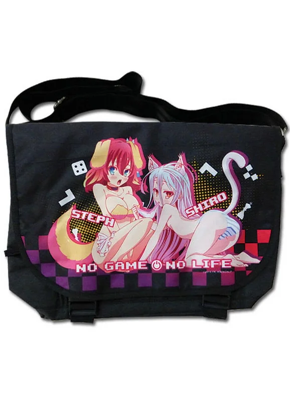 No Game No Life - Shiro & Steph Messenger Bag Exclusive Bag Deals – Perfect For Any Occasion No Game No Life - Shiro & Steph Messenger Bag Exclusive Bag Deals – Perfect For Any Occasion