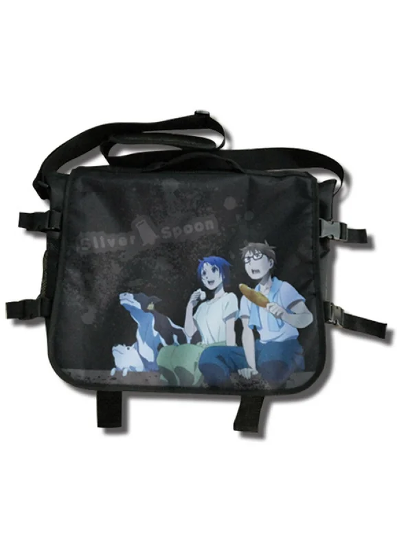 Silver Spoon - Yugo Hachiken And Aki Mikage Messenger Bag Fashion Bags, Huge Savings Silver Spoon - Yugo Hachiken And Aki Mikage Messenger Bag Fashion Bags, Huge Savings