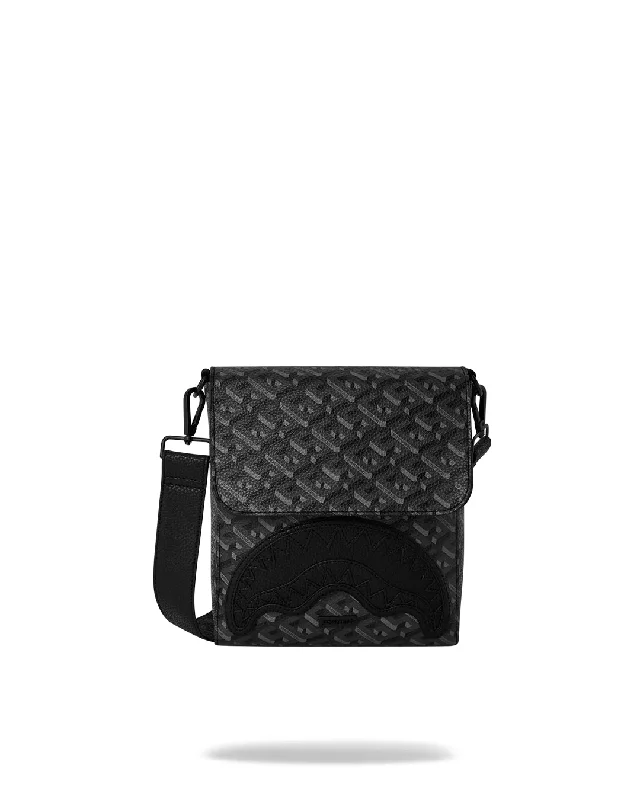 Sprayground  3DSG BLACKOUT MESSENGER SLING Luxury Handbags At Budget-Friendly Rates