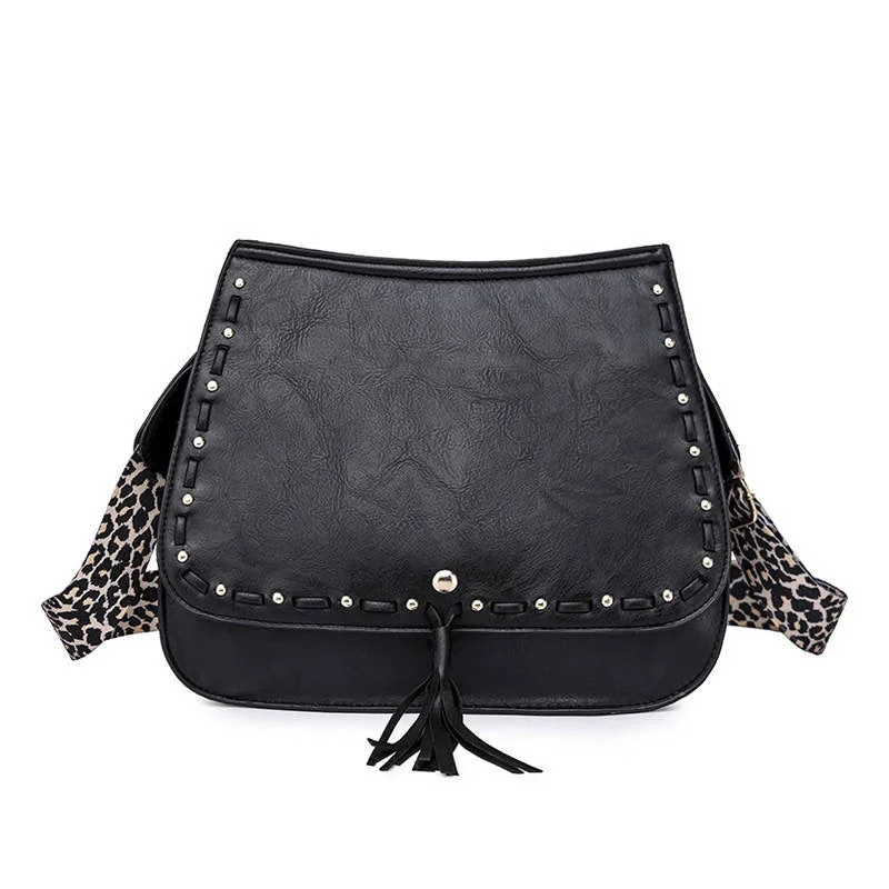 *Tassel Messenger Purse Bag - BLACK Statement Bags, Shop Today