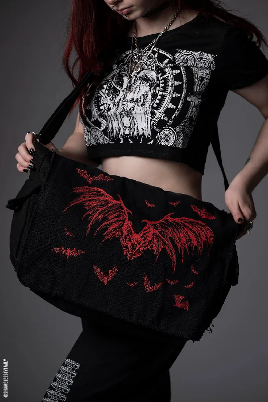VampireFreaks Messenger Bag [Multiple Designs Available] Grab Your Favorite Handbags For Less