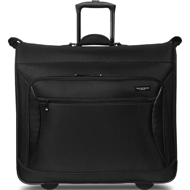 Wally Bags 45-inch Premium Rolling Garment Bag with Multiple Pockets Limited-Stock Handbag Sale For A Stylish Look Wally Bags 45-inch Premium Rolling Garment Bag with Multiple Pockets Limited-Stock Handbag Sale For A Stylish Look